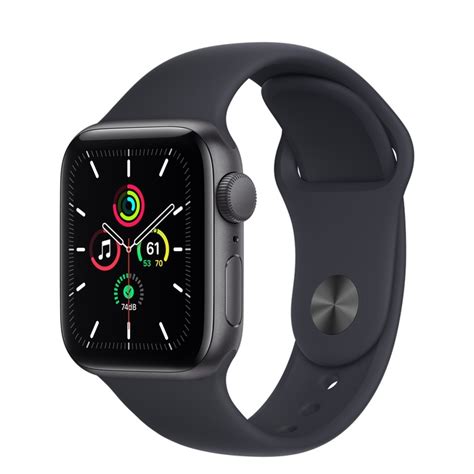 Iwatch Apple Watch Se Gps 44mm Space Gray Aluminum Case Midnight Sport