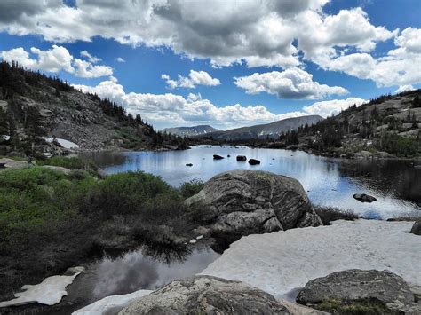 Alpine Lake and Sky - Breckenridge Colorado Photograph by Krista Sidwell