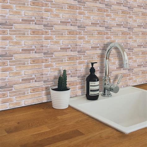 3d Brick Peel And Stick Wallpaper 3d Brick Wall Panels Self Adhesive Removable Ebay