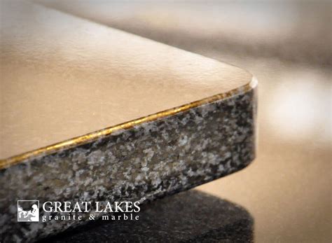 Choosing An Edge For Your Kitchen Countertop Great Lakes Granite And Marble