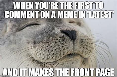 Satisfied Seal Meme - Imgflip