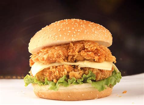 Crispy Chicken Burger – Chick Fry