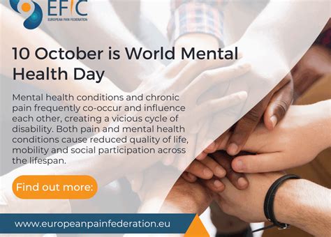 World Mental Health Day: 10 October 2025 - European Pain Federation