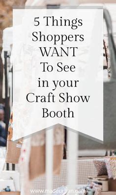 5 Elements That Get Craft Show Shoppers To Stop At A Table Made Urban