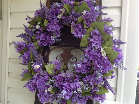 Purple Wreath | Purple wreath, Wreaths, Floral wreath