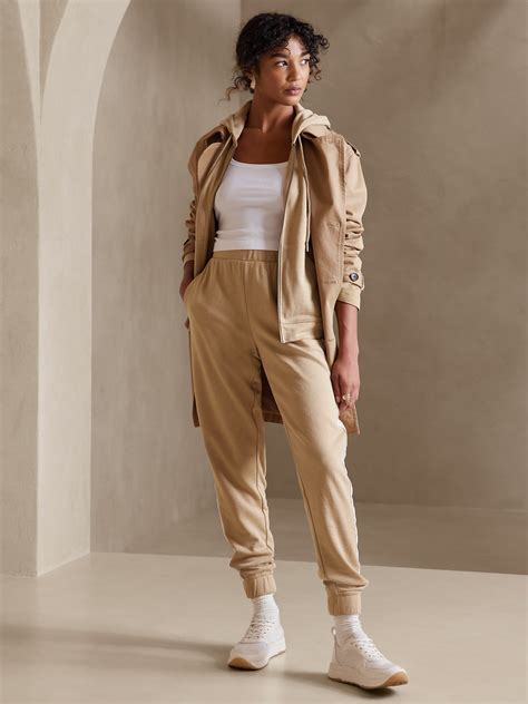 French Terry Jogger Banana Republic Factory