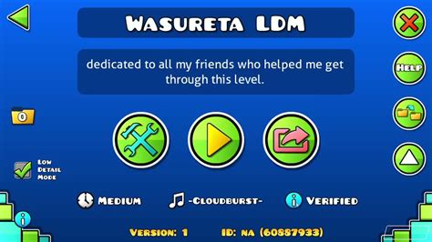 NEW HARDEST FIRST LIST DEMON Wasureta By HelpegasuS Geometry Dash