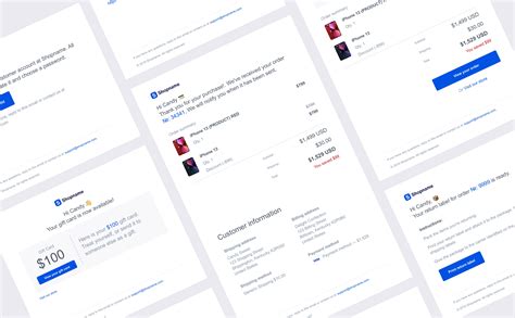 eCommerce email templates for Figma, and HTML