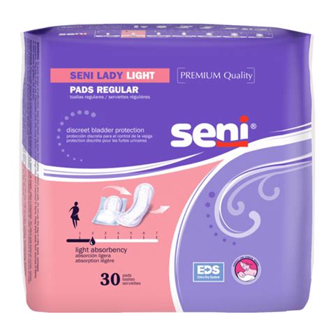 Seni Lady Light Disposable Bladder Control Pad Light Absorbency