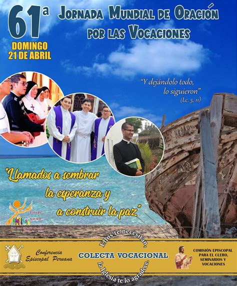 Perú Se Une A La 61ª Jornada Mundial De Oración Por Las Vocaciones