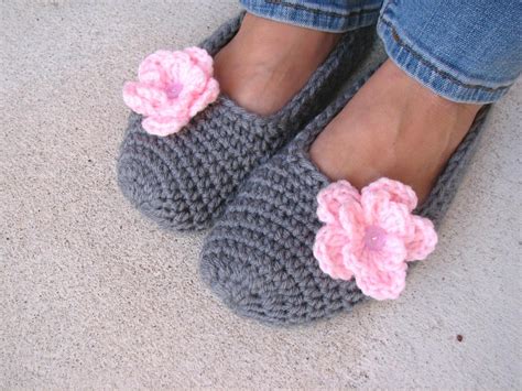 Adult Slippers Crochet Pattern Pdf Easy Great For Beginners Shoes