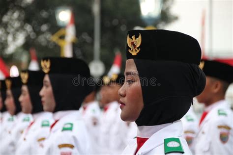 A Parade of Traditional Cultural Costumes by Young People Editorial ...