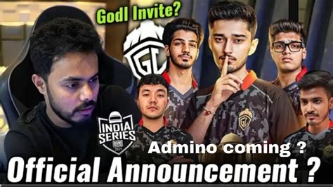 Godl Reply On Admino Official Announcement Godl Invite In Bgis