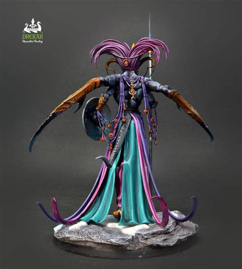 Shalaxi Helbane Slaanesh Commission Painting Ebay