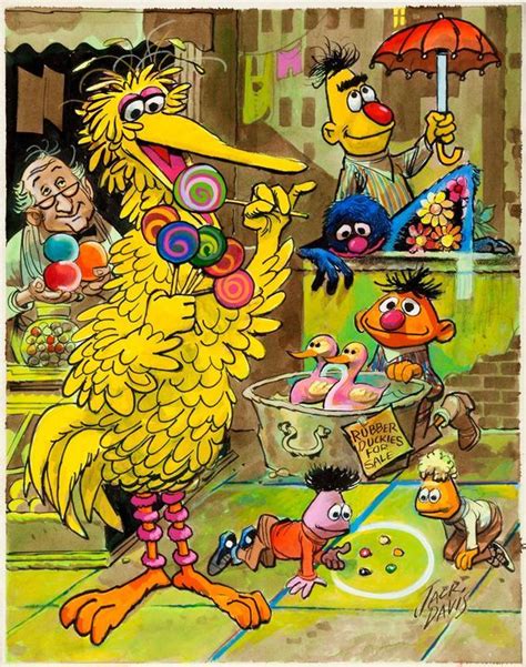 Jack Davis Sesame Street Muppets Jack Davis Sesame Street