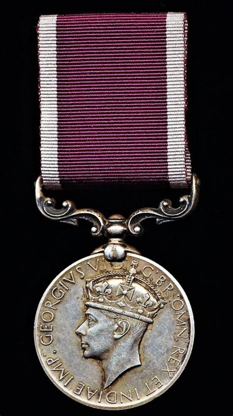 Aberdeen Medals India Long Service Good Conduct Medal Gvi Issue