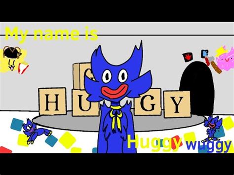 My Name Is Huggy Wuggy Poppy Playtime Blood Warning Youtube