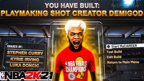 New Best Playmaking Shot Creator Build In Nba K Badges Demi Gog