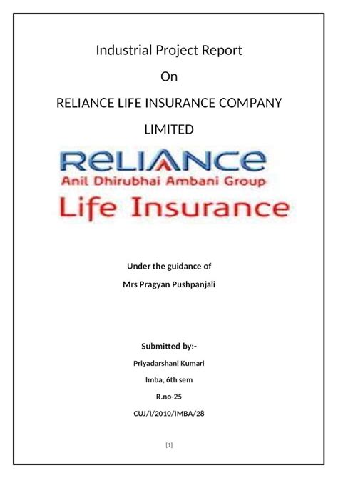 Doc Reliance Life Dokumen Tips