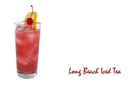 Long Beach Iced Tea Cocktail A Cranberry Island