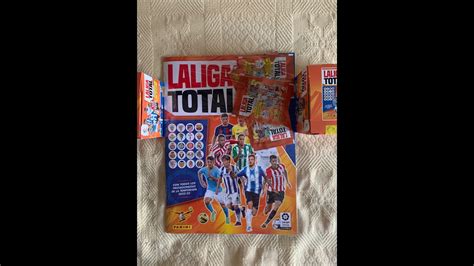 Apertura Caja Sobres Lbum Nueva Colecci N De Cromos La Liga Total