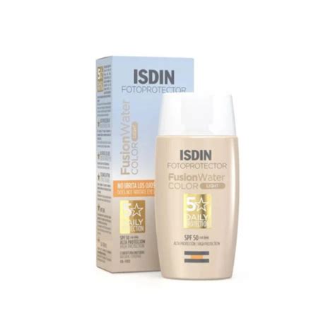 ISDIN PHOTOPROTECTION ECRAN SOLAIRE FUSION WATER TEINTEE LIGHT SPF5