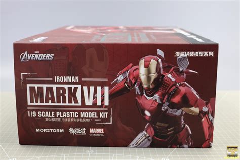 御模道組裝模型開箱 漫威19 復仇者聯盟 鋼鐵人mk7 豪華版avengers Ironman Mark Viiアベンジャーズ