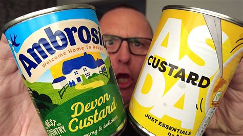 ASDA Just Essentials Custard Vs Ambrosia Custard YouTube