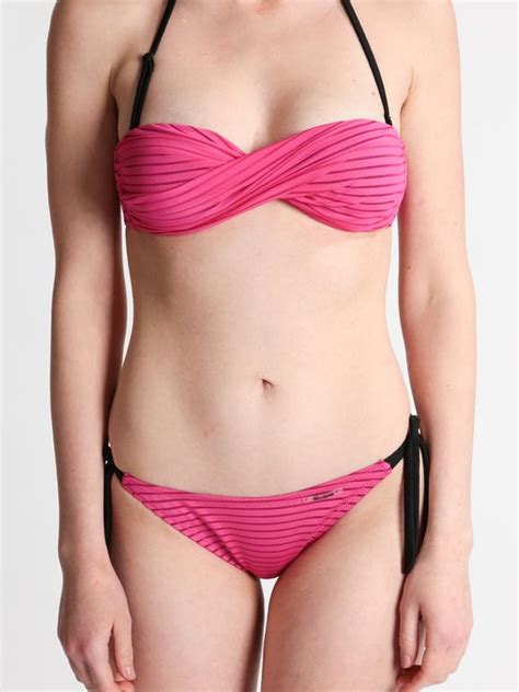 Bellissima Bikini Imbottito A Fascia Modello OCEAN CITY Coppa B In