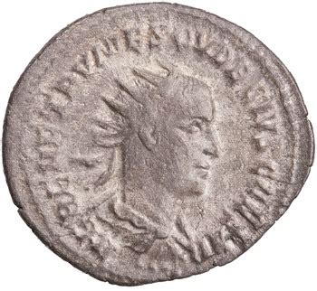 Antoninianus Herennius Etruscus As Caesar Victoria Avg Victory