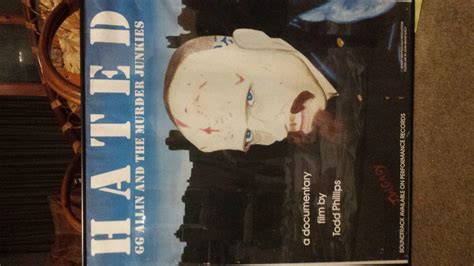 Original HATED GG ALLIN and the Murder Junkies Movie Poster John Wayne ...