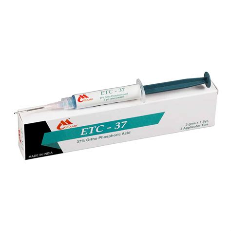 Buy Maarc Etch 37 Dental Etchant Gel 37 Ortho Phosphoric Acid