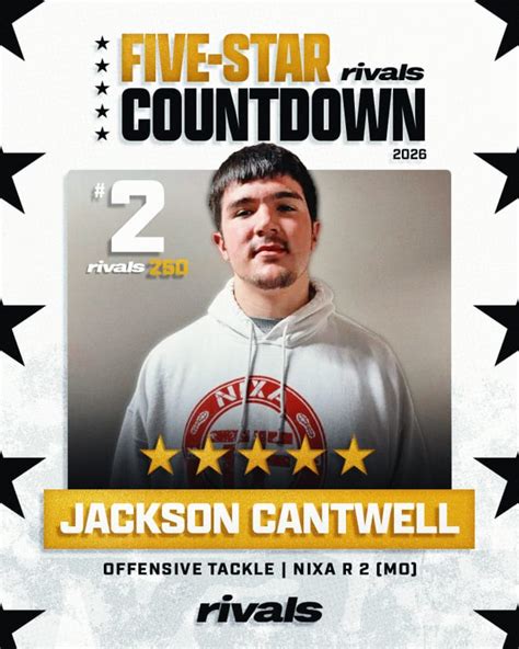 Rivals Rankings Week Five Star Countdown For Class Rivals