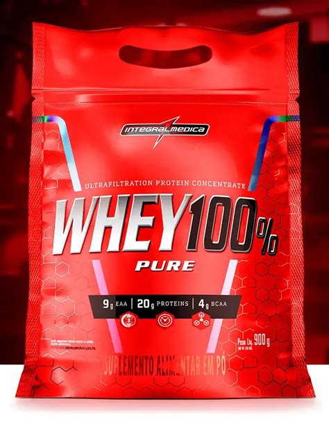 Whey Protein Concentrado Pouch 1 8kg Integralmedica