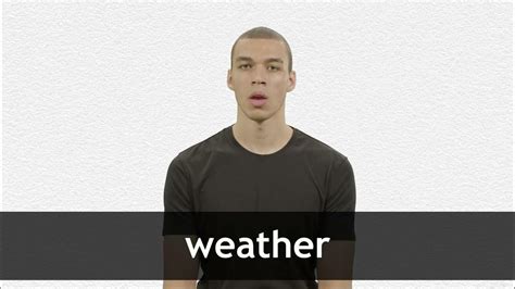 How To Pronounce Weather In American English Youtube