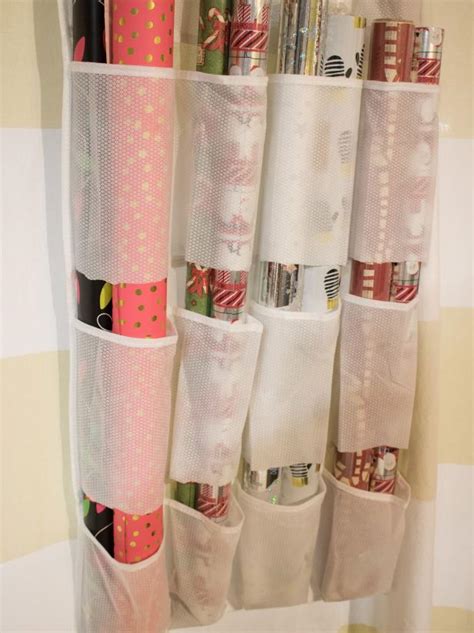 Ways To Organize Your Wrapping Paper And Gift Bags Hgtv