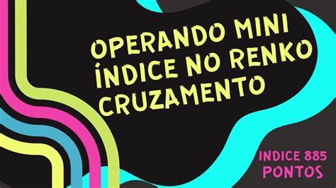 Como operar Mini Índice no Daytrade operando Cruzamento de Médias no