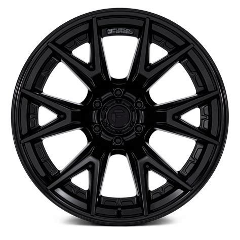 Fuel Fusion Forged® Fc402 Catalyst Wheels Matte Black With Gloss Black Lip Rims