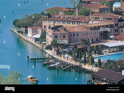 Venice Italy Hotel Cipriani Stock Photo - Alamy