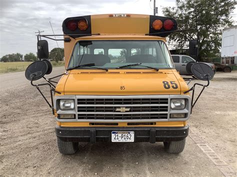 1994 Chevrolet 30 Van Collins School Bus Bigiron Auctions