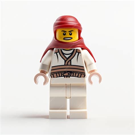 Premium Photo Lego Minifigure In White Kimono Mars Ravelo Style With