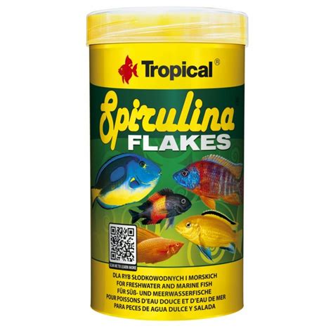 Tropical Spirulina Flakes Ml G Sklep Akwarystyczny Coralhouse