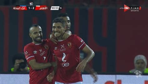 ملخص مباراة الاهلي والاتحاد السكندري 1 0 الدوري المصري بطولات