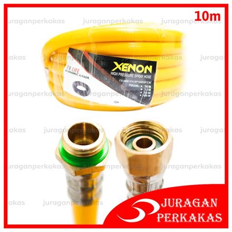 Jual Xenon Selang Kompresor Angin Udara Steam Jet Cleaner Meter