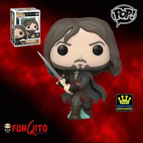 El Señor de los Anillos Aragorn Funko Pop Exclusivo FUNQITO