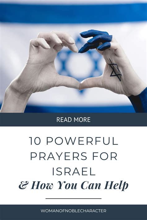 10 Powerful Prayers For Israel And How You Can Help