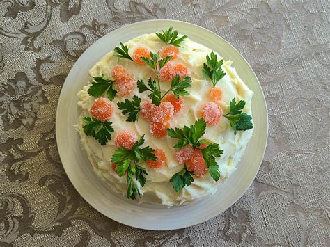 Pineapple Carrot Cake With Honey Simmering Starfruit