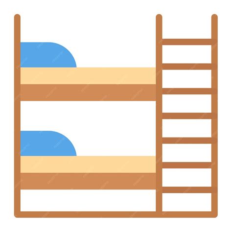 Premium Vector Bunk Bed Vector Illustration