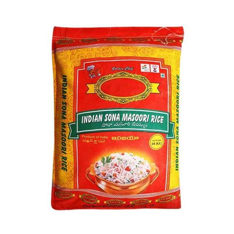 Falcon Golden Sona Masoori Rice 18kg Online | Falcon Fresh Online ...