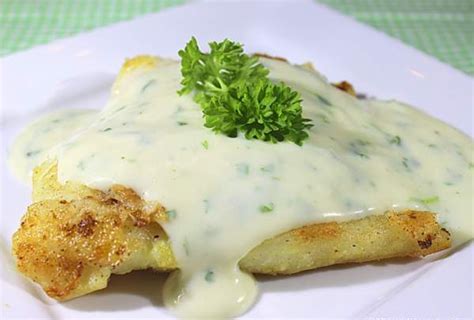 Baked Cod Loin with Parsley Sauce – Peets Plaice